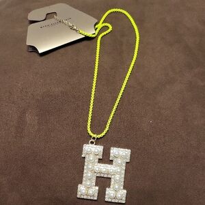 The Letter H necklace